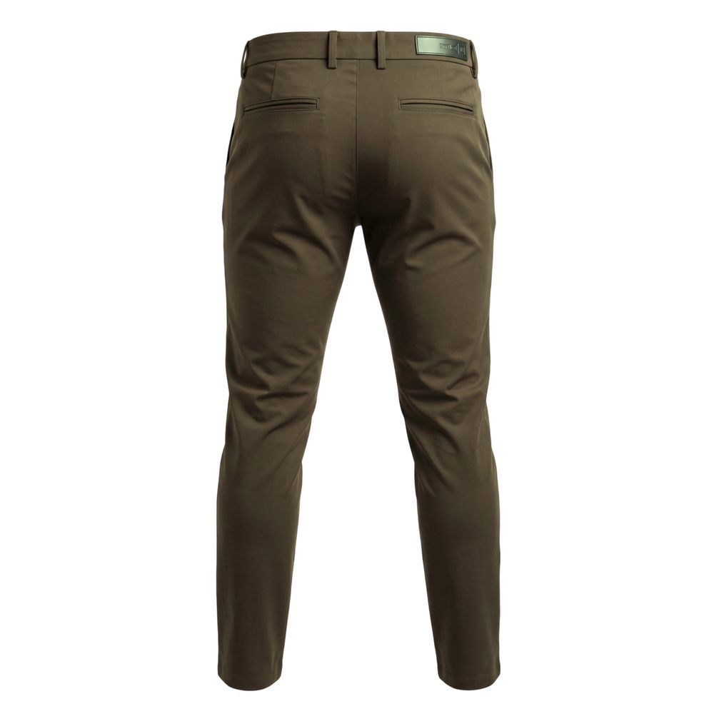 Trussardi Jeans Green Cotton Men Pant
