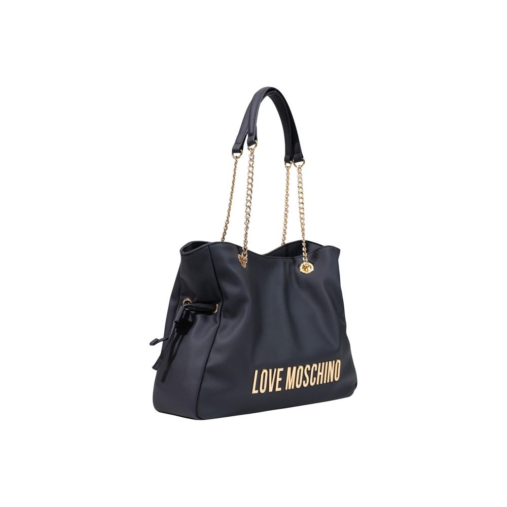 Love Moschino Black Polyester Handbag