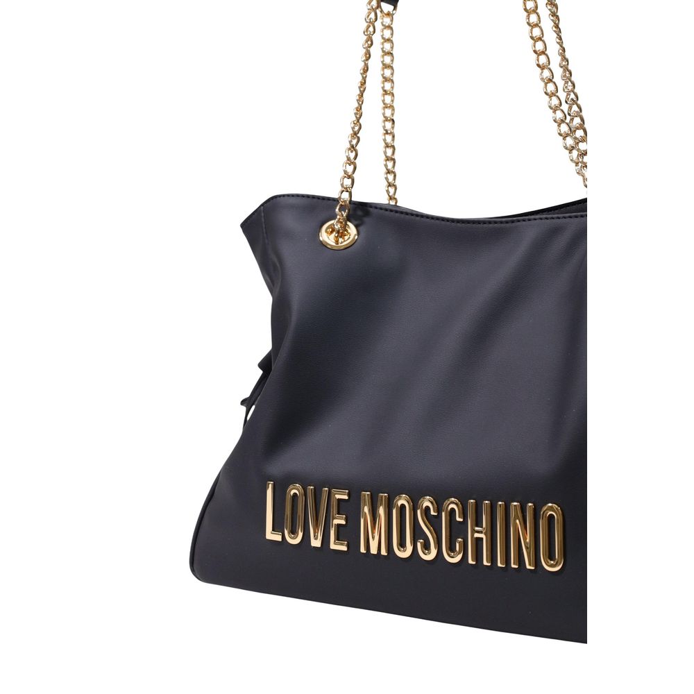Love Moschino Black Polyester Handbag