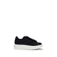 Alexander McQueen Blue Calf Leather Bos Taurus Chunky Sneakers