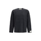 Golden Goose Gray Wool Oves Aries Sweatshirt