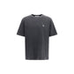 Maison Kitsuné Gray Cotton T-Shirt