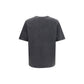 Maison Kitsuné Gray Cotton T-Shirt