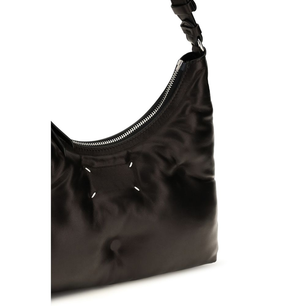Maison Margiela Black Lamb Ovis Aries Aries Shoulder Bag