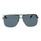 Trussardi Silver Metal Sunglasses