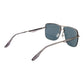 Trussardi Silver Metal Sunglasses