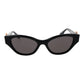 Trussardi Black Acetate Sunglasses