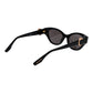Trussardi Black Acetate Sunglasses