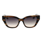 Trussardi Brown Acetate Sunglasses