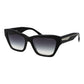 Trussardi Black Acetate Sunglasses