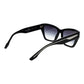 Trussardi Black Acetate Sunglasses