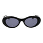 Trussardi Black Acetate Sunglasses