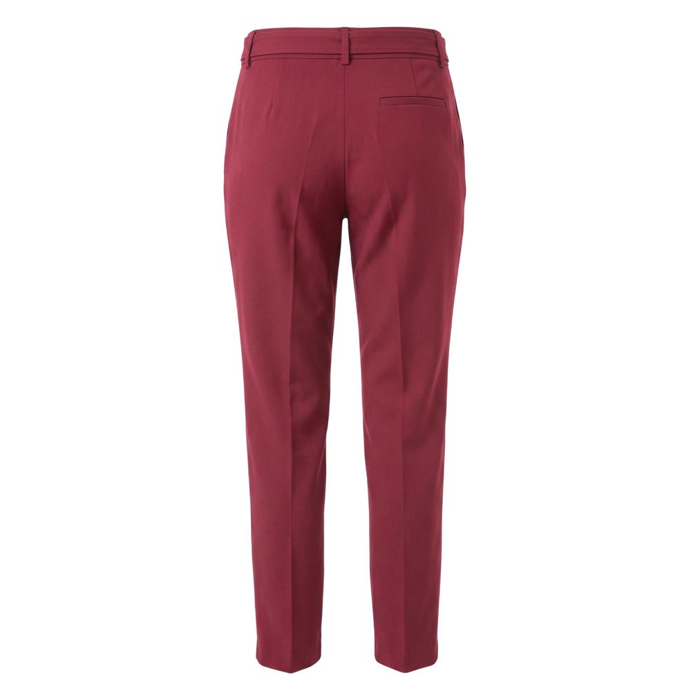 Trussardi Jeans Red Polyester Women Pants