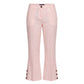 Trussardi Jeans Pink Flax Women Pants