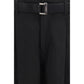Sacai Black Cotton Chino Pants