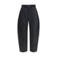 Sacai Black Polyester Casual Pants