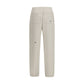 Represent Beige Cotton Casual Pants