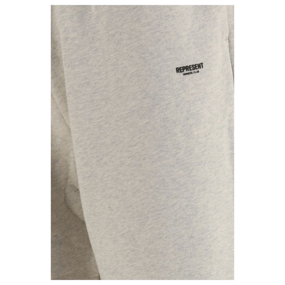 Represent Beige Cotton Casual Pants