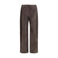 Magda Butrym Brown Leather Pants