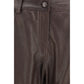 Magda Butrym Brown Leather Pants