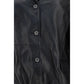 Magda Butrym Black Lambskin Blazer