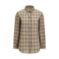 Burberry Beige Cotton Pattern Shirt