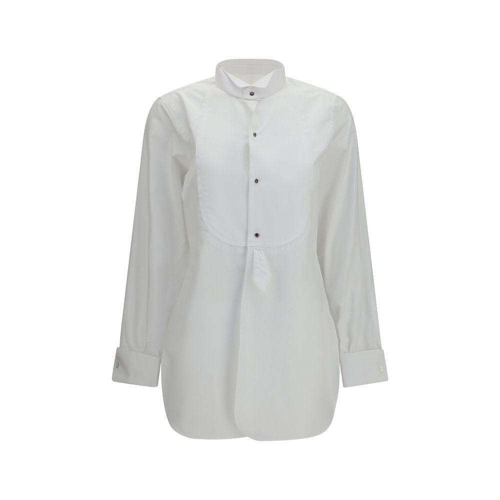 Maison Margiela White Cotton Dress Shirt