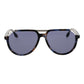 Trussardi Brown Acetate & Stainless Steel Sunglasses