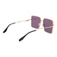 Trussardi Gold Stainless Steel Sunglasses