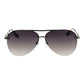 Trussardi Gray Metal Sunglasses