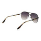Trussardi Gray Metal Sunglasses