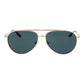 Trussardi Gold Stainless Steel Sunglasses