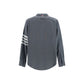 Thom Browne Gray Wool Oves Aries Dress Shirt