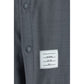Thom Browne Gray Wool Oves Aries Dress Shirt