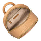 Michael Kors Orange Canvas Backpack