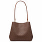 Michael Kors Brown Canvas Shoulder Bag