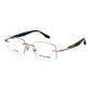 Trussardi Gold Stainless Steel Glasses (Frames)