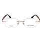 Trussardi Gold Stainless Steel Glasses (Frames)