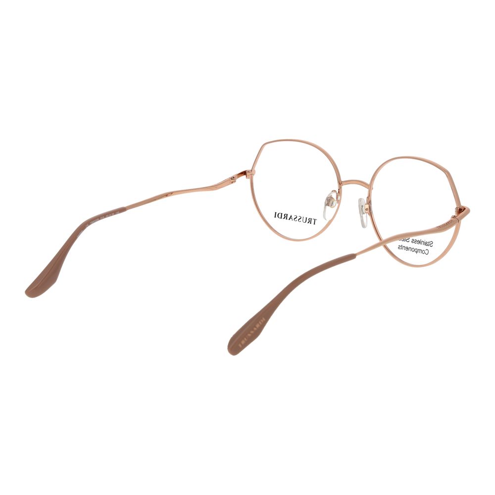 Trussardi Pink Stainless Steel Glasses (Frames)
