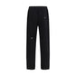Represent Black Cotton Athletic Pants