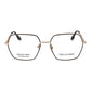 Trussardi Black Stainless Steel Glasses (Frames)