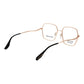 Trussardi Black Stainless Steel Glasses (Frames)