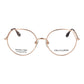 Trussardi Rose Gold Stainless Steel Glasses (Frames)