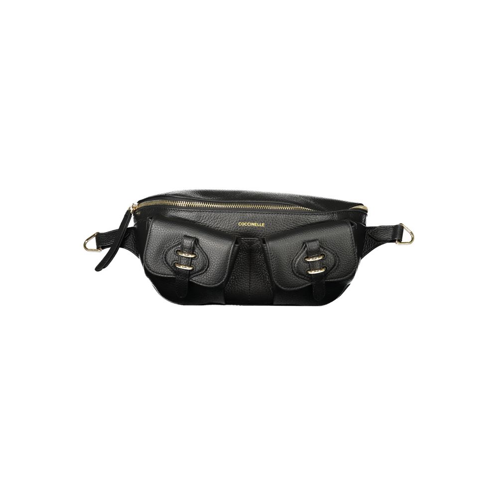 Coccinelle Black Leather Handbag