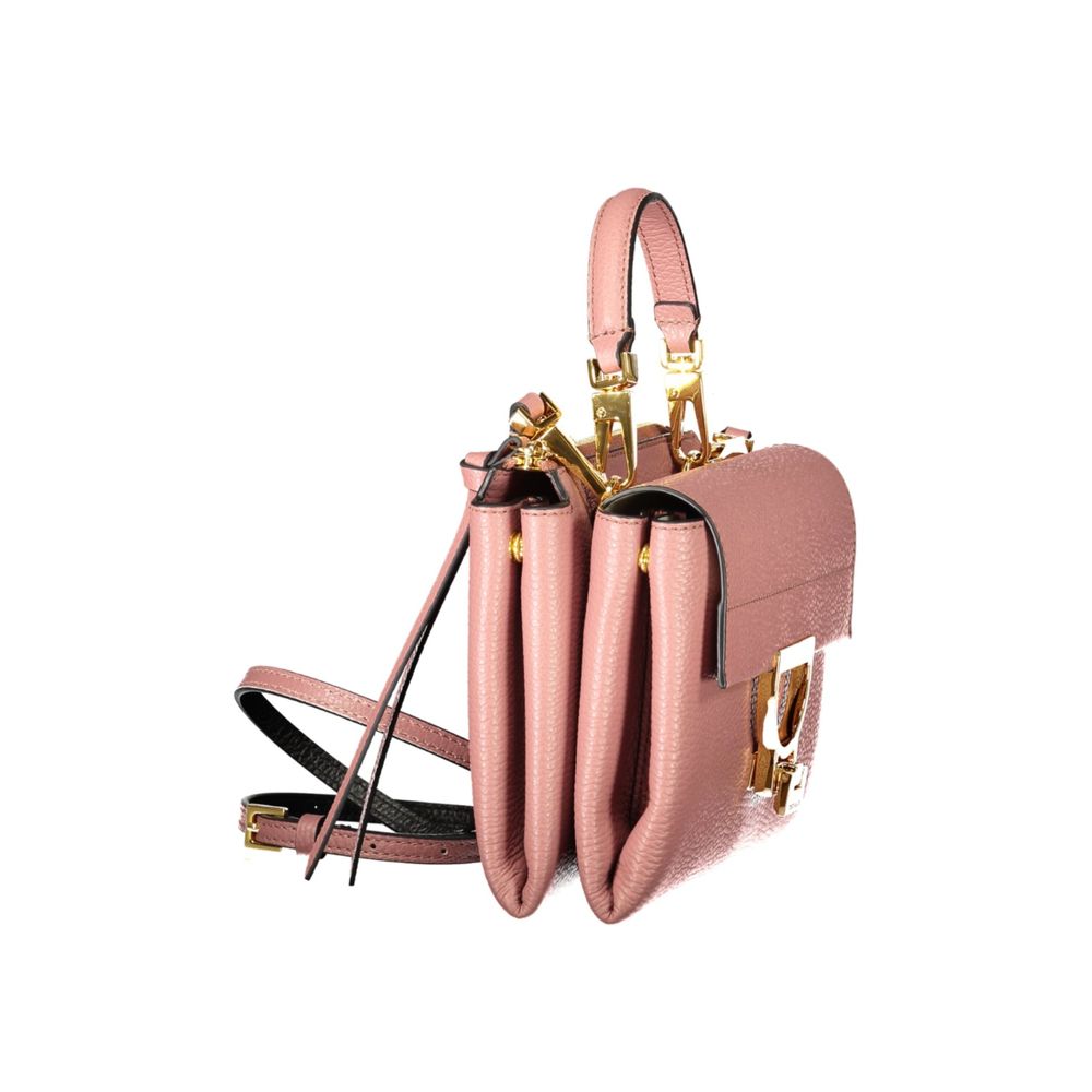 Coccinelle Pink Leather Womens Bag