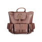 Coccinelle Brown Leather Backpack