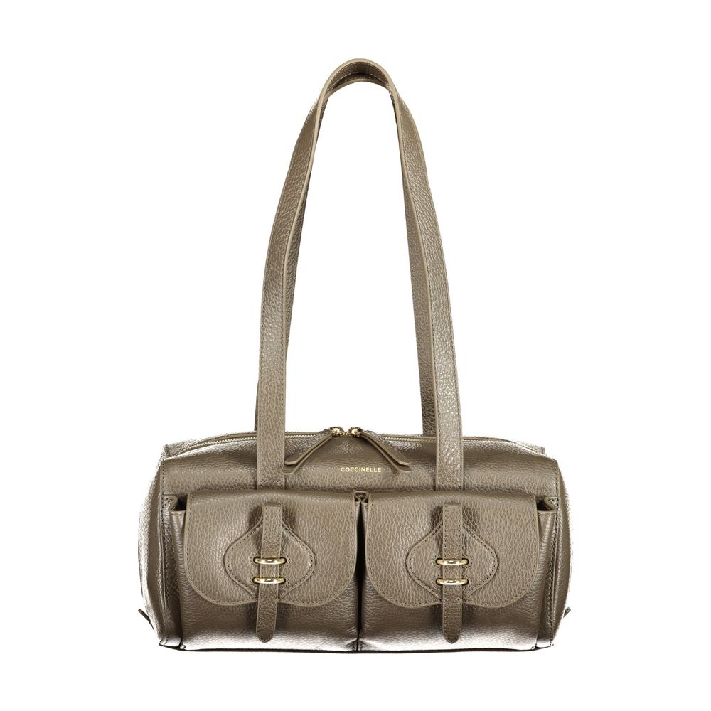 Coccinelle Brown Leather Handbag