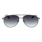 Trussardi Gray Stainless Steel Sunglasses
