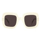 Isabel Marant Beige Acetate Sunglasses