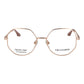 Trussardi Rose Gold Stainless Steel Glasses (Frames)